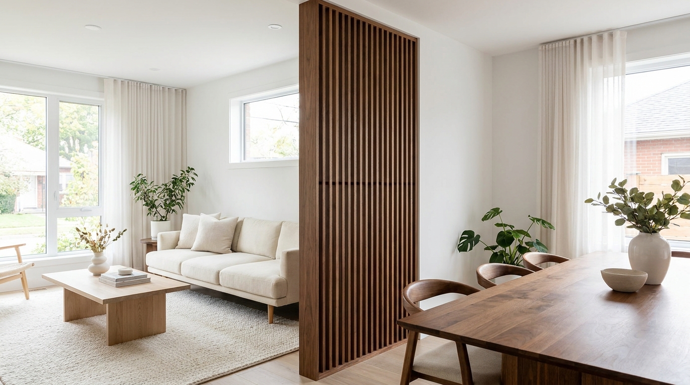 Wood Slat Room Dividers vs. Sliding Barn Doors: Which Suits an Open-Concept Space?